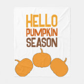 Halloween Blanket Fleecedecke (Vorderseite)