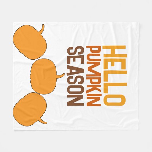 Halloween Blanket Fleecedecke (Vorderseite (Horizontal))