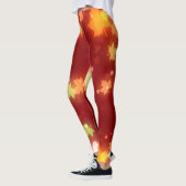Halloween-Blätter Herbst Leggings (Links)