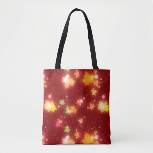 Halloween-Blätter Herbst Tasche (Vorderseite)
