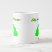 Halloween Blob Jumbo-Tasse (Vorderseite)