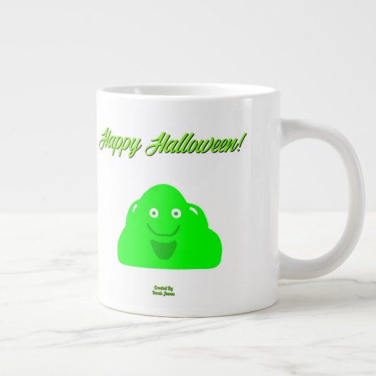 Halloween Blob Jumbo-Tasse (Rechts)