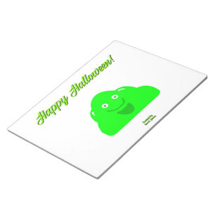 Halloween Blob Notepad (27,9 cm x 21,6 cm) Notizblock