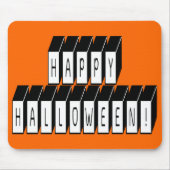 Halloween-Block Mousepad (Vorne)