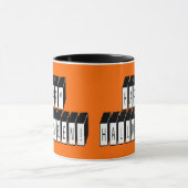 Halloween-Block Tasse (Zentrum)