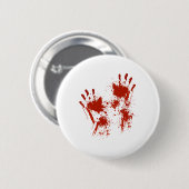 Halloween Blogs Kostüm Zombie Outfit Button (Vorne & Hinten)