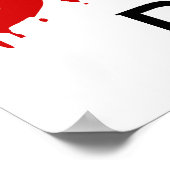 Halloween Blood Drive Poster (Ecke)