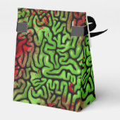 Halloween Bloody Green Brains Geschenkschachtel (Rückseite)