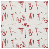 Halloween Bloody Handprints und Blood Spritzer Stoff (Muster)