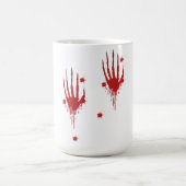 "Halloween Bloody Hands Tasse - Beängstigender Spr (Mittel)