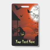 Halloween Bloody Moonlight Nightmare Ausweis (Rückseite)