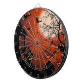 Halloween Bloody Moonlight Nightmare Dartscheibe (Vorderseite rechts)