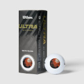 Halloween Bloody Moonlight Nightmare Golfball (Verpackungen)