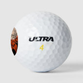 Halloween Bloody Moonlight Nightmare Golfball (Logo)