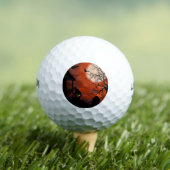 Halloween Bloody Moonlight Nightmare Golfball (Insitu T-Shirt)