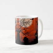Halloween Bloody Moonlight Nightmare Kaffeetasse (VorderseiteRechts)