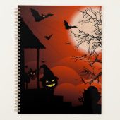 Halloween Bloody Moonlight Nightmare Planer (Vorderseite)