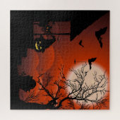 Halloween Bloody Moonlight Nightmare Puzzle (Horizontal)