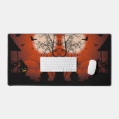 Halloween Bloody Moonlight Nightmare Schreibtischunterlage (Tastatur & Maus)