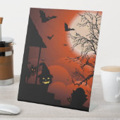 Halloween Bloody Moonlight Nightmare Sockelschild (In Situ)
