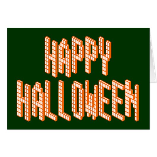 Halloween Blox Text (Vorderseite (Horizontal))