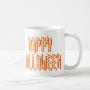 Halloween Blox Text Kaffeetasse