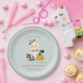 Halloween Blue Ghost Little Boo Jedes Alter Geburt Pappteller (Party)