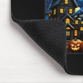 Halloween Blue Jay Starry Night Mousepad (Ecke)