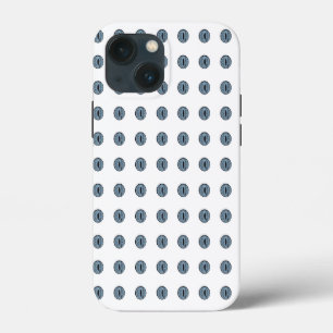 Halloween Blue Polka Dot Eyes Case-Mate iPhone Hülle