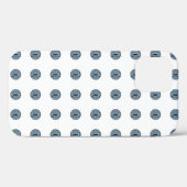 Halloween Blue Polka Dot Eyes Case-Mate iPhone Hülle (Rückseite (Horizontal))