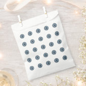 Halloween Blue Polka Dot Eyes Geschenktütchen (Ausgeschnitten)