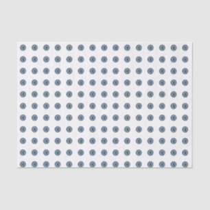 Halloween Blue Polka Dot Eyes Seidenpapier