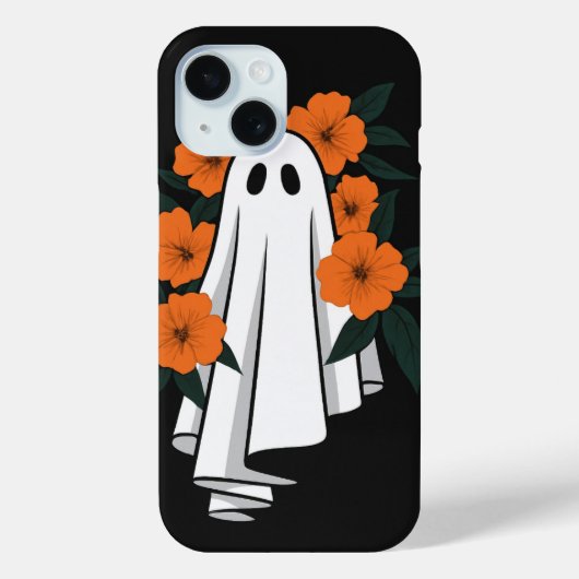 Halloween-Blume Case-Mate iPhone Hülle (Rückseite)