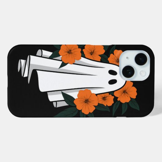 Halloween-Blume Case-Mate iPhone Hülle (Rückseite (Horizontal))