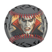 Halloween, blutdürstiger Vampir  Baseball (Rückseite)