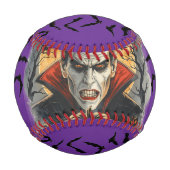 Halloween, blutdürstiger Vampir  Baseball (Rückseite)