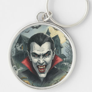 Halloween, blutdürstiger Vampir, Gruselig Schlüsselanhänger