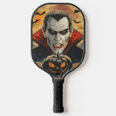 Halloween, blutdürstiger Vampir  Pickleball Schläger (Vorderseite)