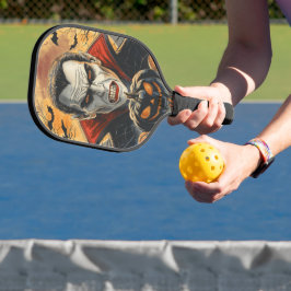 Halloween, blutdürstiger Vampir  Pickleball Schläger