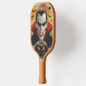 Halloween, blutdürstiger Vampir  Pickleball Schläger (Links)