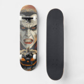 Halloween, blutdürstiger Vampir Skateboard (Vorderseite)