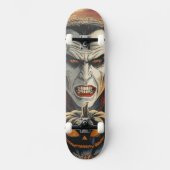 Halloween, blutdürstiger Vampir Skateboard (Vorderseite)