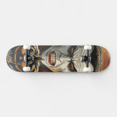 Halloween, blutdürstiger Vampir Skateboard (Horizontal)