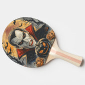 Halloween, blutdürstiger Vampir Tischtennis Schläger (Seitenansicht)