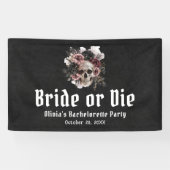 Halloween Blütenbrille oder Die Bachelorette Banner (Horizontal)