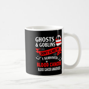 Halloween-Blutkrebs-Bewusstseins-Überlebender-Gesc Kaffeetasse