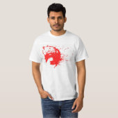 Halloween BlutSpritzer T - Shirt (Vorne ganz)
