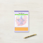 Halloween Blutzuckerprotokoll Post-it Klebezettel (Auf Schreibtisch)