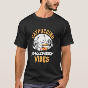 Halloween Boba Katzenliebhaber trinkt Boba Kätzche T-Shirt