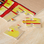 HALLOWEEN BOBING FÜR ÄPFEL PARTY PUZZLE (Seite)